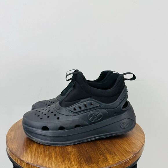Heelys Wowza Black Clog Shoe With Wheels Youth Size 3 - Picture 1 of 10